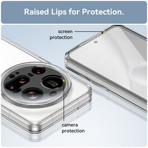 Para <span class=keywords><strong>Xiaomi</strong></span> 15 Ultra Clear Case, Anti-Scratch Soft TPU Bumper + Hard Acrylic Back Cover Funda para teléfono móvil para <span class=keywords><strong>Xiaomi</strong></span> Mi 15 Ultra - Product Image 3