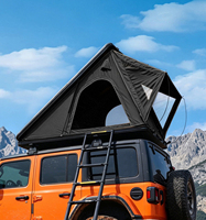 Nouvelle Arrivée 2026 Tente de Toit de Voiture à Coque Rigide en Aluminium pour Camping Overland en Tissu Coton TC Coupe-Vent