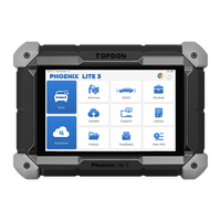 TOPDON Phoenix Lite, 3 8 inci mendukung Diagnosis sistem penuh untuk lebih dari 160 merek alat pemindai diagnostik mobil untuk penggemar