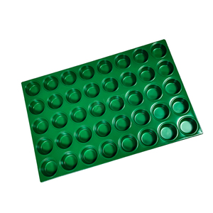 Bandeja <span class=keywords><strong>para</strong></span> Hornear de Acero Inoxidable de Grado Alimenticio de Alta Calidad a <span class=keywords><strong>Precio</strong></span> de Fábrica, Bandeja <span class=keywords><strong>para</strong></span> Muffins de 40 Tazas, Bandeja Redonda <span class=keywords><strong>para</strong></span> Hornear Cupcakes en Existencia - Product Image 1