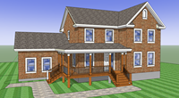 Dessin de plans de maison 3D