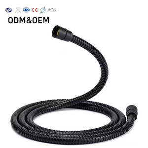 Manguera de Ducha de Acero Inoxidable Moderna, Flexible y Duradera de Alta Calidad con Tuerca de Inserción de Latón, Resistente a la Oxidación y sin Enredos, para Uso en Baños - Product Image 1