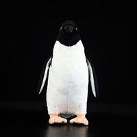 Peluche de Pingüino Adélie de Diseño Original Personalizado, 30 cm, OEM/ODM, Animal de Peluche para Recuerdo de Puntos Turísticos y Decoración del Hogar