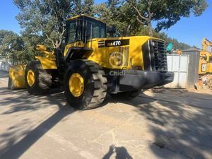 Chargeuse sur pneus Komatsu WA470-6 d'occasion, 7 tonnes, faible nombre d'heures de travail, moteur, utilisation en construction, vente à prix réduit - Product Image 3