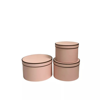 Papier d'emballage cadeau en carton de luxe de haute qualité recyclé boîte en carton ondulé Tube fleur en relief pour des cadeaux uniques respectueux de l'environnement