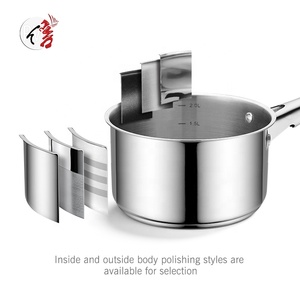 Classic Design Stainless Steel Kitchen Cookware Sets Sustainable <strong>Ollas</strong> Soup Pot Casserole Pans Metal Cooking <strong>Kitchenware</strong> - Product Image 5