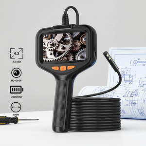 Cámara de Inspección Portátil con Lente de 8 mm y Luz LED para Tuberías de Alcantarillado y Conductos Domésticos - Product Image 1