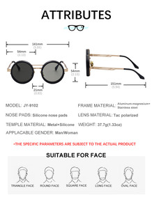 <span class=keywords><strong>Occhiali</strong></span> <span class=keywords><strong>da</strong></span> <span class=keywords><strong>Sole</strong></span> Partagas di Design con Logo Personalizzato <span class=keywords><strong>Rotondi</strong></span> Regolabili Polarizzati ND UV400 per Pesca <span class=keywords><strong>da</strong></span> Uomo e <span class=keywords><strong>Donna</strong></span> - Product Image 6