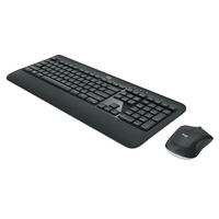 Clavier et souris sans fil Logitech MK540, taille standard, 2,4 GHz, longue durée de vie de la batterie, récepteur Unifying, pour bureau, maison, PC