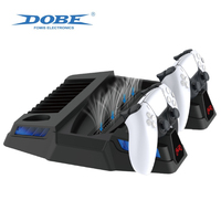 Station de charge multifonctionnelle DOBE avec ventilateur de refroidissement pour Playstation 5 Slim (version disque/numérique) - Accessoires de jeu