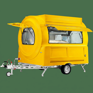 Hot Selling Factory Outlet Multipurpose Mobile Food Truck Rust Resistant Insulated Compartments Fiberglass Aluminum Candy - Product Image 1