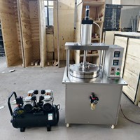 Presse à pâte industrielle robuste multi-spécifications pour tortillas, crêpes, pancakes et chapatis, idéale pour les usines agroalimentaires