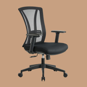 Silla Ejecutiva Giratoria de Diseño Nuevo, Silla de Oficina con Reposabrazos Giratorios y Elevables, Reposapiés Ajustable - Product Image 2