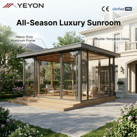 Yeyon 2026, Invernadero de Vidrio para Exteriores, Construcción a Gran Escala, Residencial, Cumple con el Código de Construcción OEM
