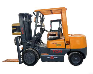 Venta superior TCM FD30 Carretilla elevadora de rueda de 3 toneladas Motor diésel Excelente Estado de Trabajo Carretilla elevadora usada Rough Terrian a la venta - Product Image 1