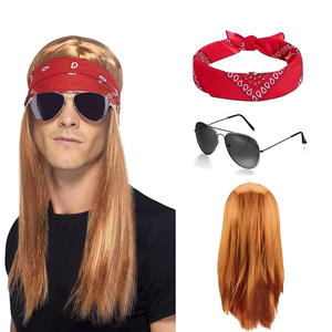 Déguisement pour enfants et adultes, costume de rock star pour enfants, accessoires de rock star pour enfants et hommes, ensemble de heavy metal - Product Image 2