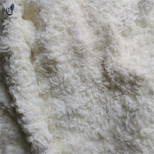 Fourrure d'agneau bouclée de petite taille, de très bonne qualité, vraie fourrure d'agneau de ghana naturelle, poils courts, - Product Image 6