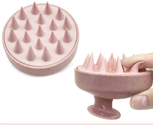 Venta caliente Trigo Paja Cabello Champú Masaje Peine Cepillo Kit - Product Image 5