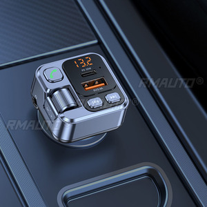 <b>Bluetooth</b> 5.1 Car <b>Bluetooth</b> Receiver MP3 Play Car Multifunctional Music PD30W 5V/2.4A Handsfree With <b>USB</b> Charge <b>Adapter</b> - Product Image 2