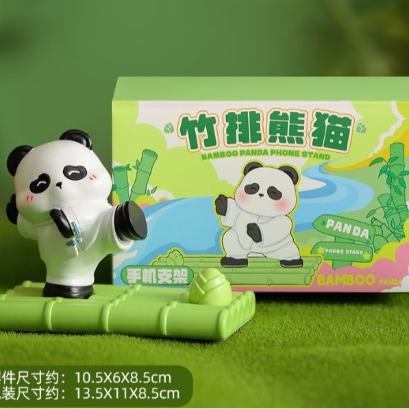 Soporte con forma de panda [patada en la pierna]