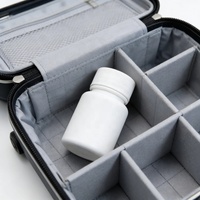 Bouteille en HDPE blanche vide personnalisée de 80 cc 100 cc, qualité alimentaire, pot pour compléments alimentaires, emballage de capsules de médicaments, bouchon à vis, étanchéité