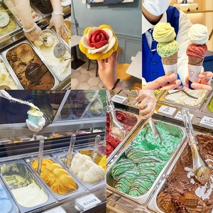 Máquina comercial de helado duro SUS 304, <span class=keywords><strong>congelador</strong></span> italiano de gelato, popular en la UE - Product Image 5