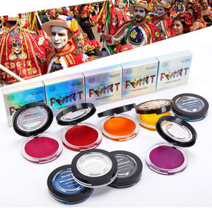 <span class=keywords><strong>Palette</strong></span> de <span class=keywords><strong>peinture</strong></span> corporelle et visage VIOLA HOUSE, maquillage hautement pigmenté pour événements sportifs, festivals, <span class=keywords><strong>peinture</strong></span> corporelle, marque privée - Product Image 4