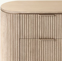 Commode en bois à 9 tiroirs de style moderne, couleur personnalisable, pour chambre à coucher