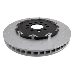 Disco de Freno de Dos Piezas de Alto Carbono para Automóvil, para <span class=keywords><strong>Alfa</strong></span> <span class=keywords><strong>Romeo</strong></span> Giulia Quadrifoglio, Rotor Delantero 2017-<span class=keywords><strong>2023</strong></span>, Tamaño OEM 360 mm 50543093 - Product Image 1