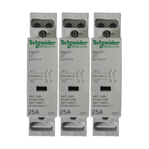 Disjoncteur différentiel industriel 30mA+OF+SD+MV avec contact auxiliaire, contact d'alarme et déclenchement sous-tension 1P+N 2P 3P - Product Image 1