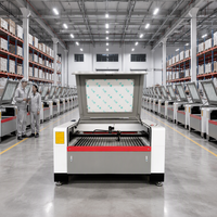 Graveur laser CO2 CNC Jinan Suke 1390 avec refroidissement par eau, contrôle Ruida, haute sécurité pour applications multi-matériaux