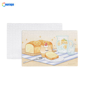 Puzzle blanc, taille A3, 300 pièces par puzzle à sublimation, blanc - Product Image 4