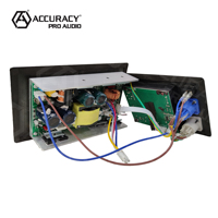 Précision Pro Audio D3-2K-2P DSP RMS 500W crête 2000W classe D mélangeur audio amplificateur de puissance Module carte professionnelle