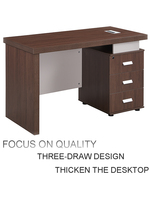 Bureau de Travail Moderne et Simple, Poste de Travail Modulable pour 2, 4 ou 6 Personnes, Station de Travail Design pour Collaborateurs