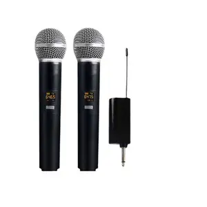 Factory OEM SM 58 Mikrofon Konferensi Nirkabel Profesional UHF Nirkabel untuk Kartu Suara Audio Mixer PC Podcasting