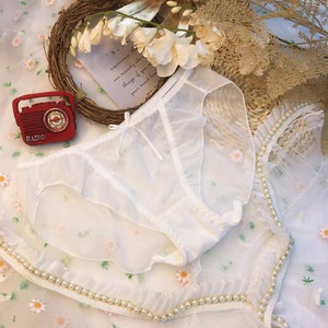 Mutandine in Pizzo da Donna, Slip Sexy Trasparenti con Copertura Completa, Slip con Balze Delicati e Trasparenti all'Ingrosso - Product Image 6