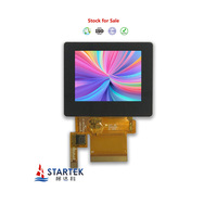 Layar LCD TFT Transflektif Startek 2 Inci 320*240 Panel Sentuh ILI9342C MCU Antarmuka SPI+RGB SPI Modul LCD