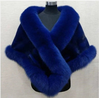 Poncho châle élégant en fausse fourrure respirant et écologique pour femme, idéal pour les mariages, banquets et soirées d'automne-hiver