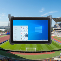 Tableta Robusta con Windows de 10.1 Pulgadas, OEM ODM IP67 MIL-STD-810H, con Lector de Códigos de Barras, para Inspección de Boletos de Gimnasio, Escaneo RFID, Legible Bajo la Luz Solar