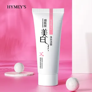 HYMEY의 스킨 케어 미백 니코틴 미드 페이스 클렌징 거품 페이셜 클렌저