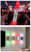 Lampu Kabinet LED Sensor Gerak PIR Modern 5V Bertenaga Baterai, Tahan Air, Kecerahan Tinggi, Finishing Kayu, Untuk Penggunaan di Rumah