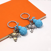 Llavero Metálico de Anime Monkey D. Luffy, Accesorios de Anime, Venta Directa de Fábrica, Llavero de Aleación para Coche