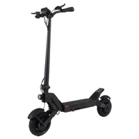 Scooter électrique Citycoco ergonomique pour les déplacements sur le campus urbain tout-terrain avec corps en alliage d'aluminium scooter à deux roues pour l'aviation