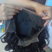 Peluca rizada sin pegamento 13*4 de 12 pulgadas con cierre de encaje transparente, cabello humano Remy virgen vietnamita, peluca SDD de longitud corta para mujeres negras