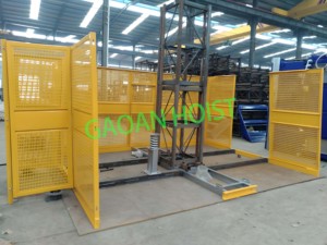 <span class=keywords><strong>SC100</strong></span>/100M 1.0t/1.0t yük 0-63M/dak hız çift kafesler kararlı değişken frekanslı inşaat asansörü inşaat için - Product Image 2