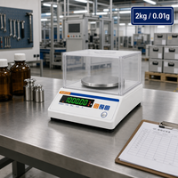 Balance de précision numérique JINGFEI YP-20002F 2 kg haute capacité 2000 g x 0,01 g pour l'échantillonnage en vrac de formules industrielles