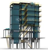 Ketel Uap Air Panas Keluaran 75 T/h, Tipe Horizontal, Sirkulasi Tabung Air, Tempat Tidur Cair, Bahan Bakar Batubara Biomassa, Pembakaran Industri