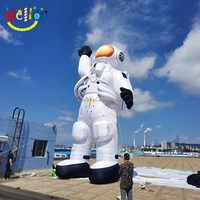 Ballon Gonflable Géant pour Décoration Scénique DJ, Figurine Astronaute Gonflable Énorme