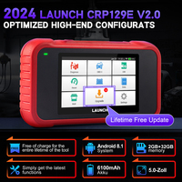 USA EU magazzino lancio CRP129E V2.0 auto auto macchina strumento diagnostico con 12 funzioni OBD2 Scanner