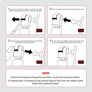2 uds puntales de Gas de compuerta trasera para 2010-2014 <span class=keywords><strong>Subaru</strong></span> Outback Legacy Truck Trunk Struts Spring Shocks - Product Image 6